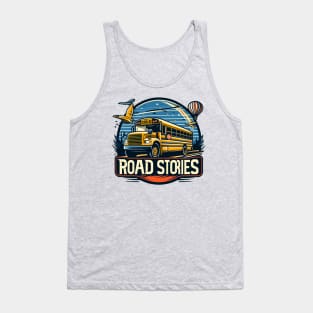 School Bus, Road Stories Tank Top